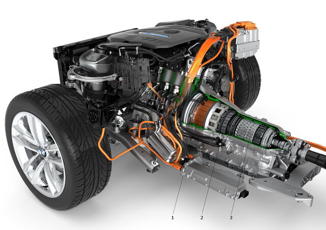 motore ibrido plug in
