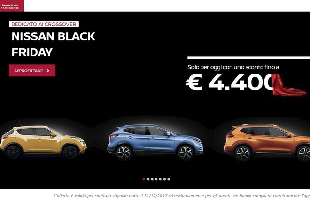 nissan black friday