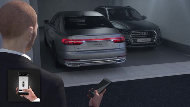 parcheggio audi a8