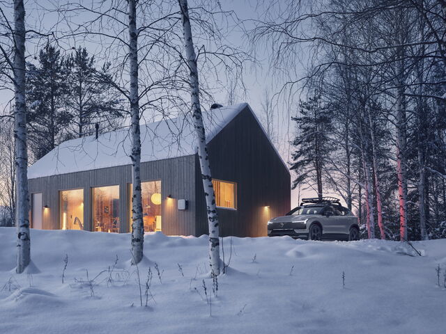 volvo ex30 neve freddo