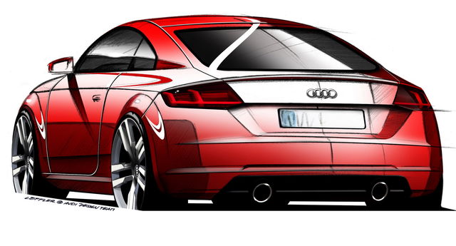 L Audi Parla Della Tt Con I Disegni
