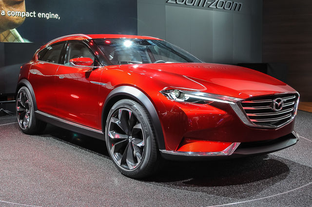 Fotografata senza veli la Mazda CX-6 (o CX-7)
