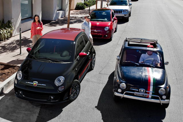 Che logo preferite per la Fiat 500 americana? 