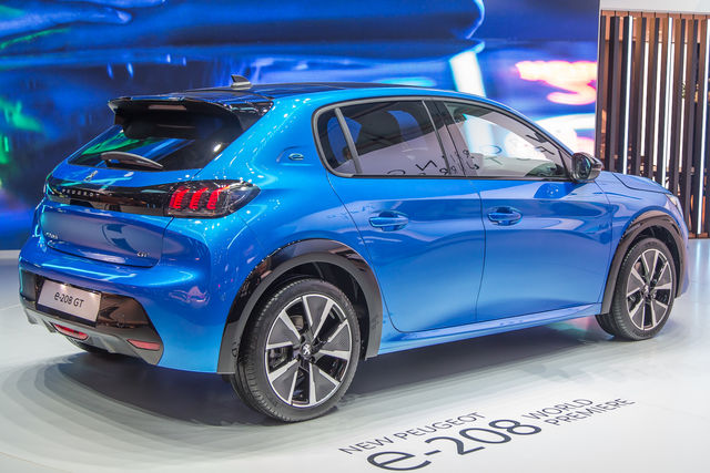peugeot e 208 ginevra 2019