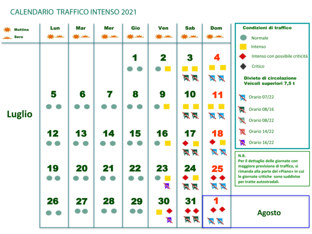 calendario traffico intenso 2021 1