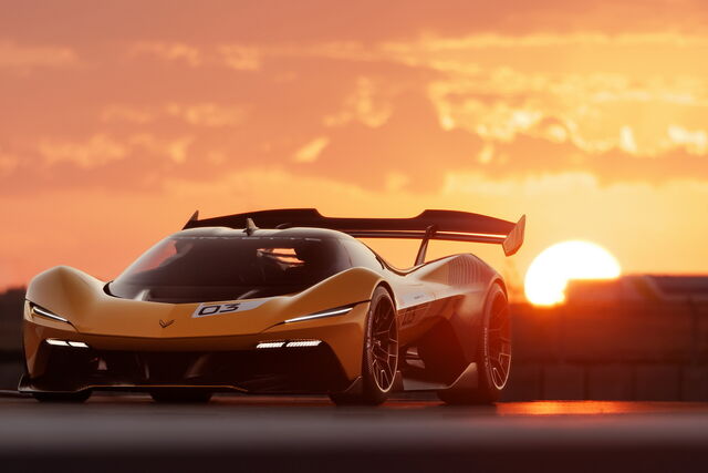 chevrolet 2025 concept cxr vgt front 3 4 view