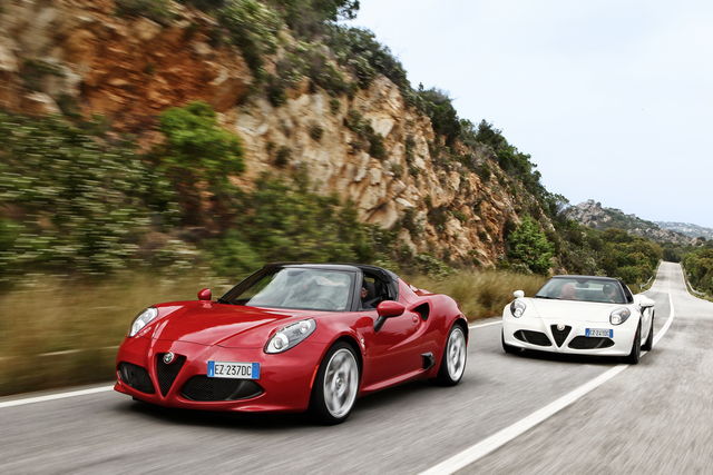 Alfa Romeo 4c Spider Prova Scheda Tecnica Opinioni E
