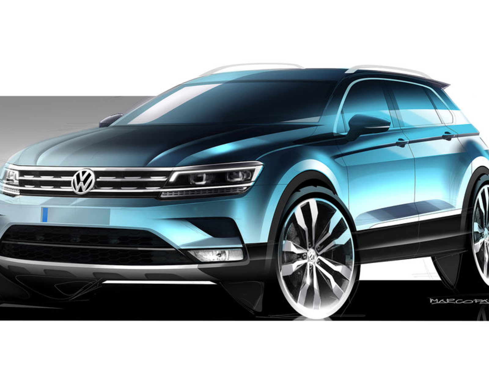 Volkswagen Tiguan I Disegni Ufficiali