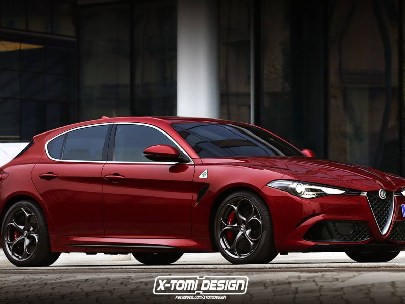 Alfa Romeo Giulietta Un Rendering Prova Ad Immaginarla