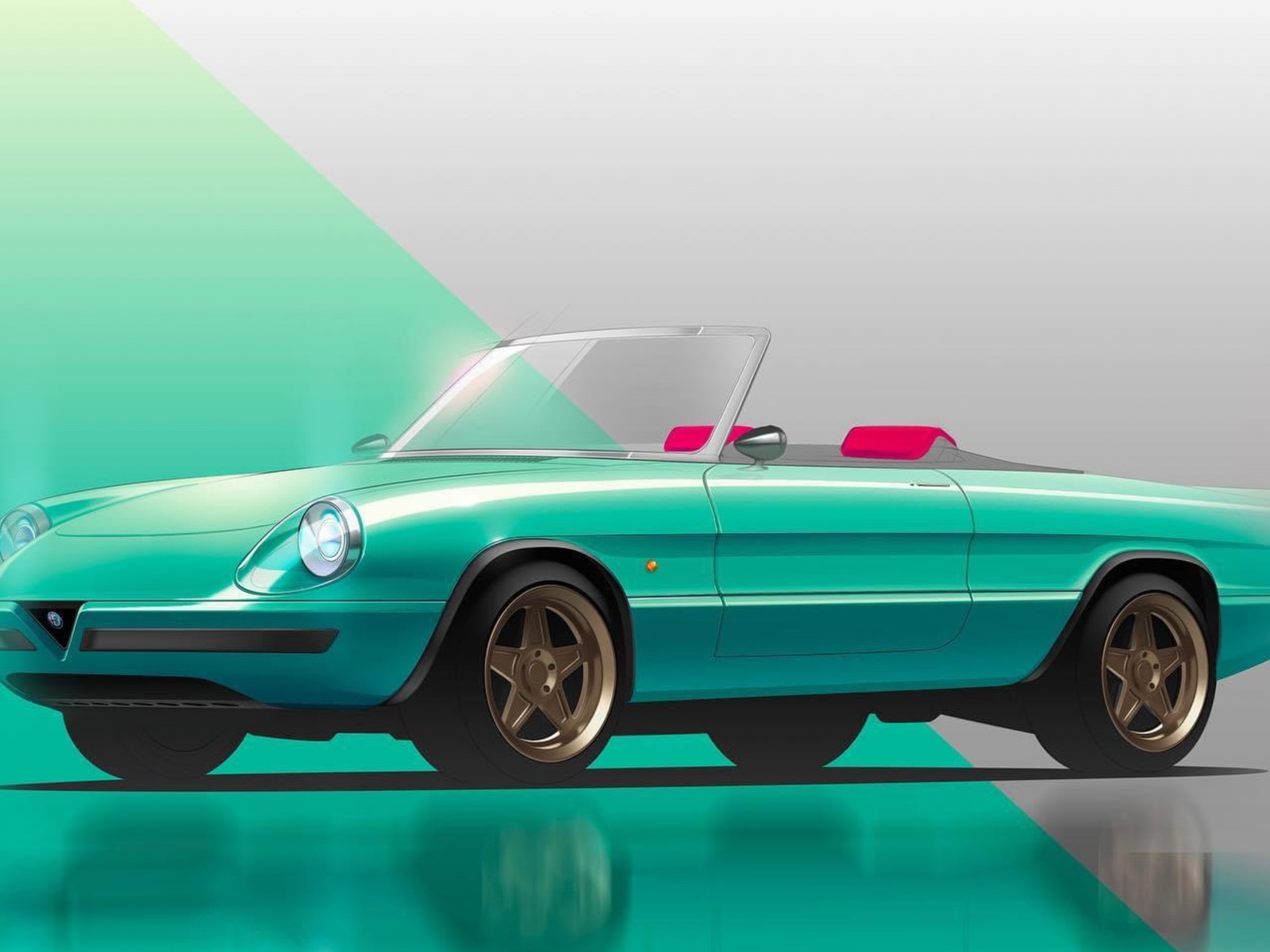 L Alfa Romeo Spider Rivive Con Garage Italia