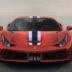 front view rosso