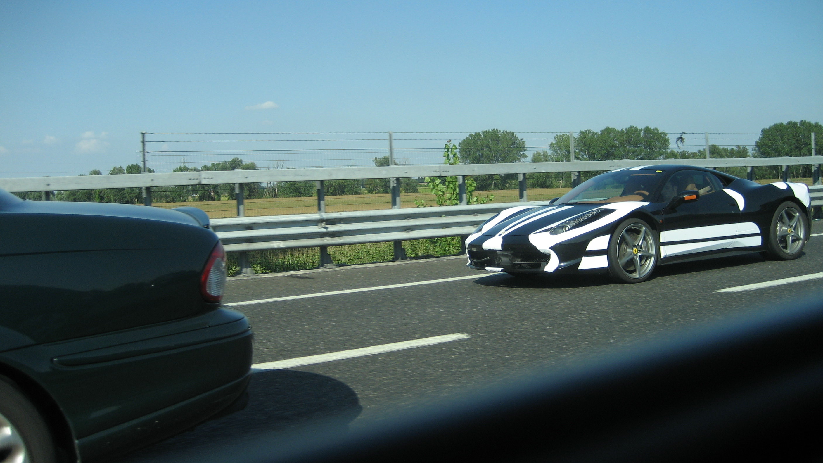 Ferrari 458: “beccata” nei pressi di Modena durante un test 