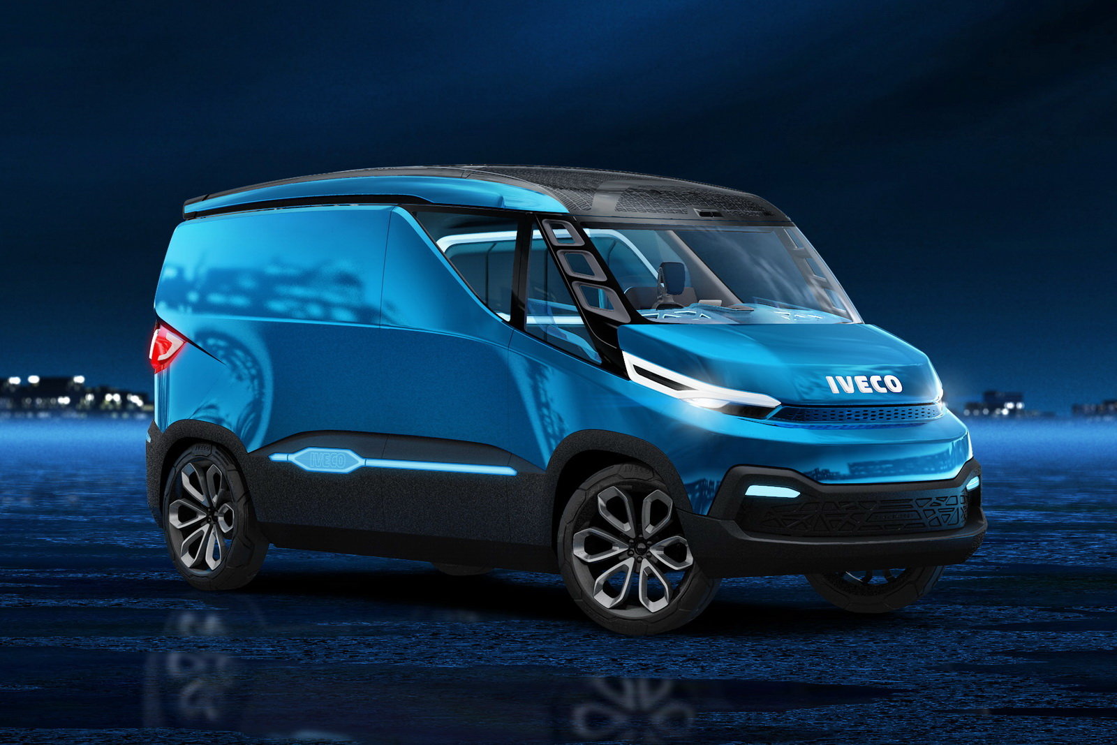 Foto Iveco Vision il furgone del futuro