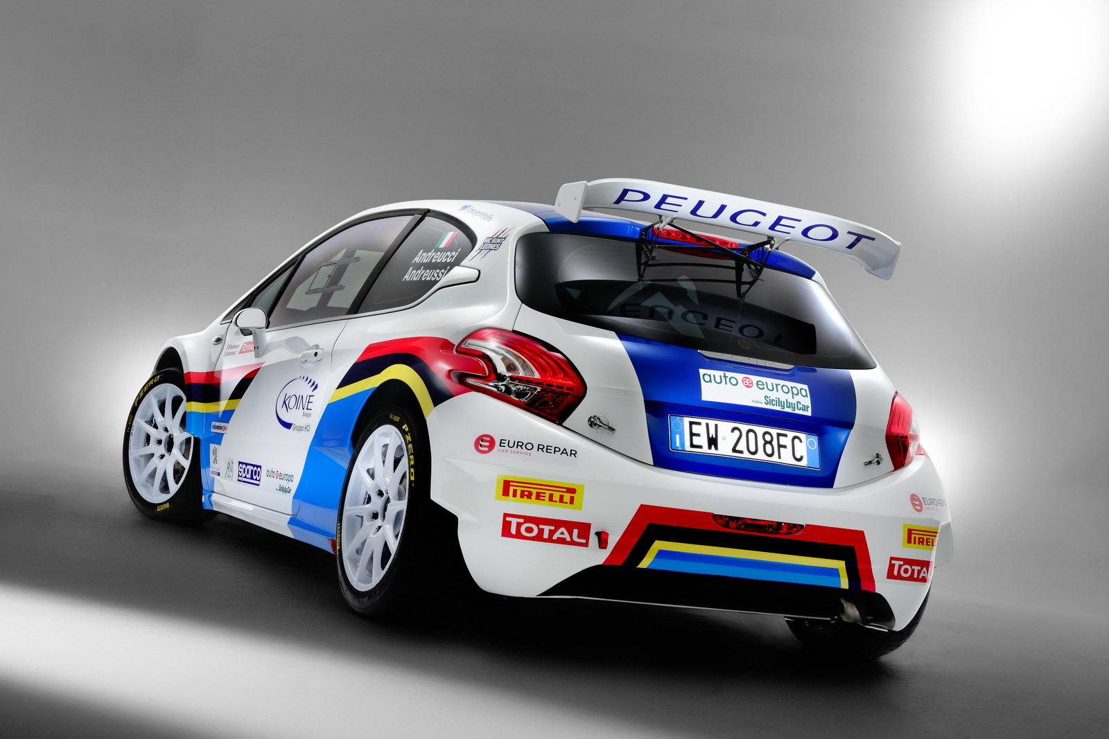 Foto La Peugeot 208 Da Rally Sulletna 9070