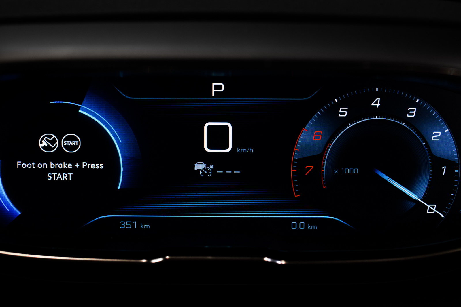 La Peugeot Punta Sul Cruscotto Digitale