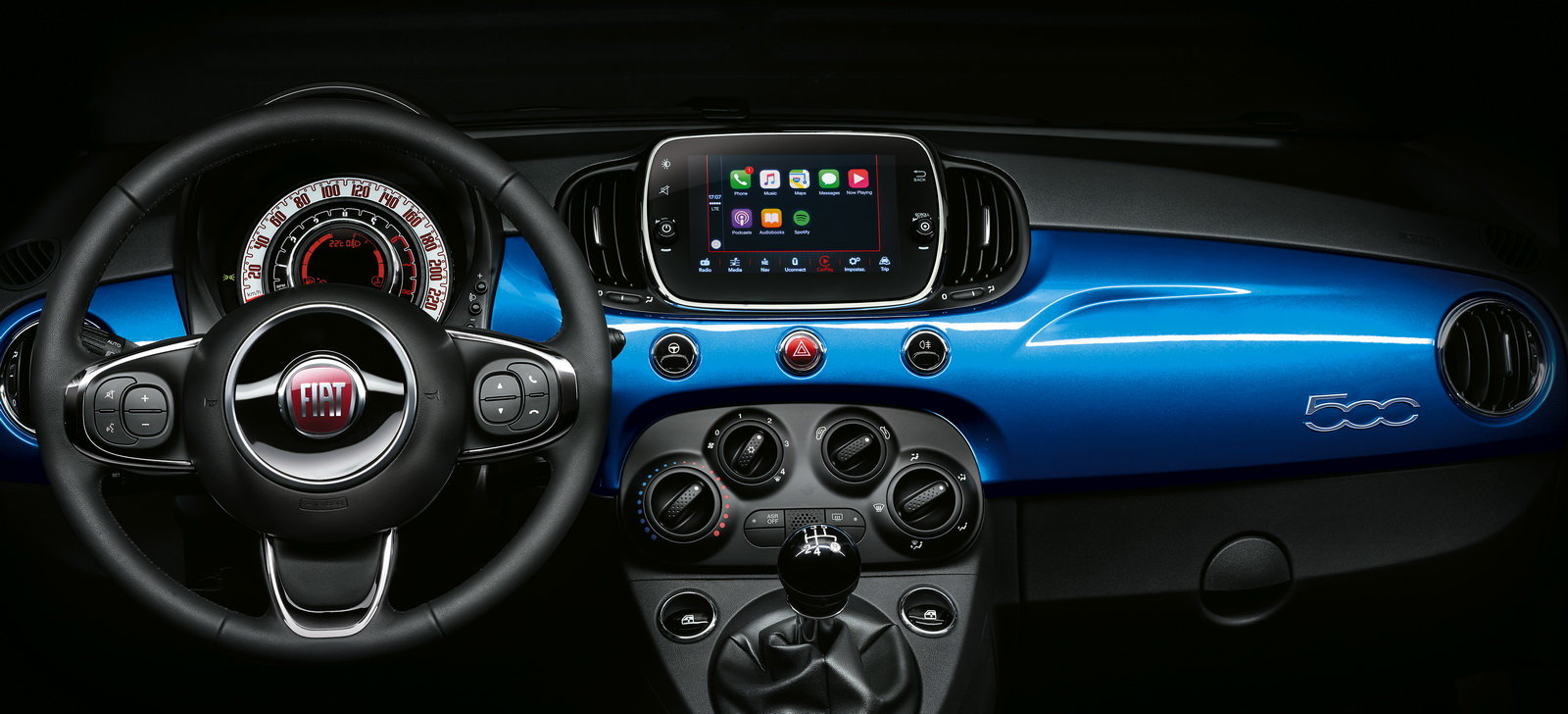 Fiat 500 Mirror: arrivano Apple Car Play e Android Auto 