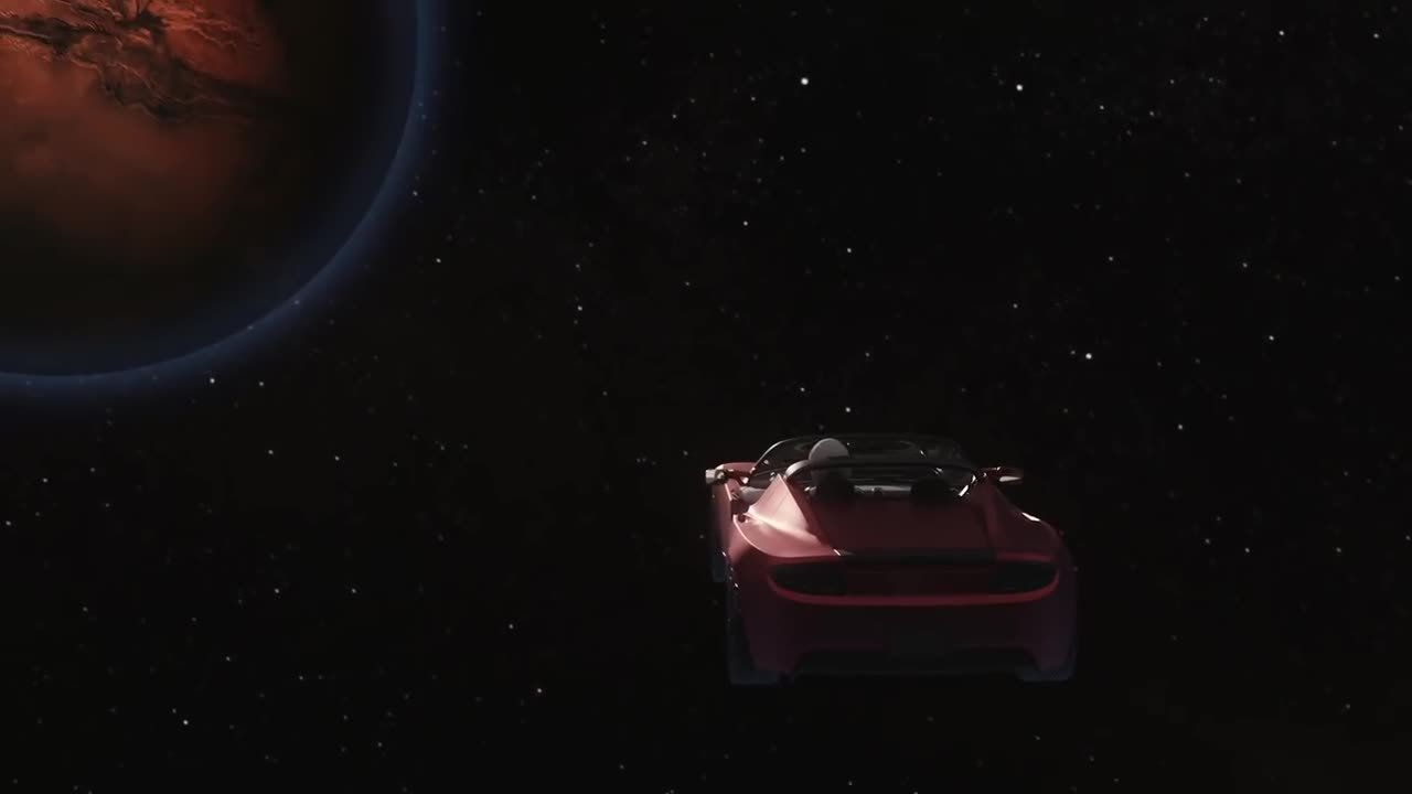 Una Tesla Nello Spazio