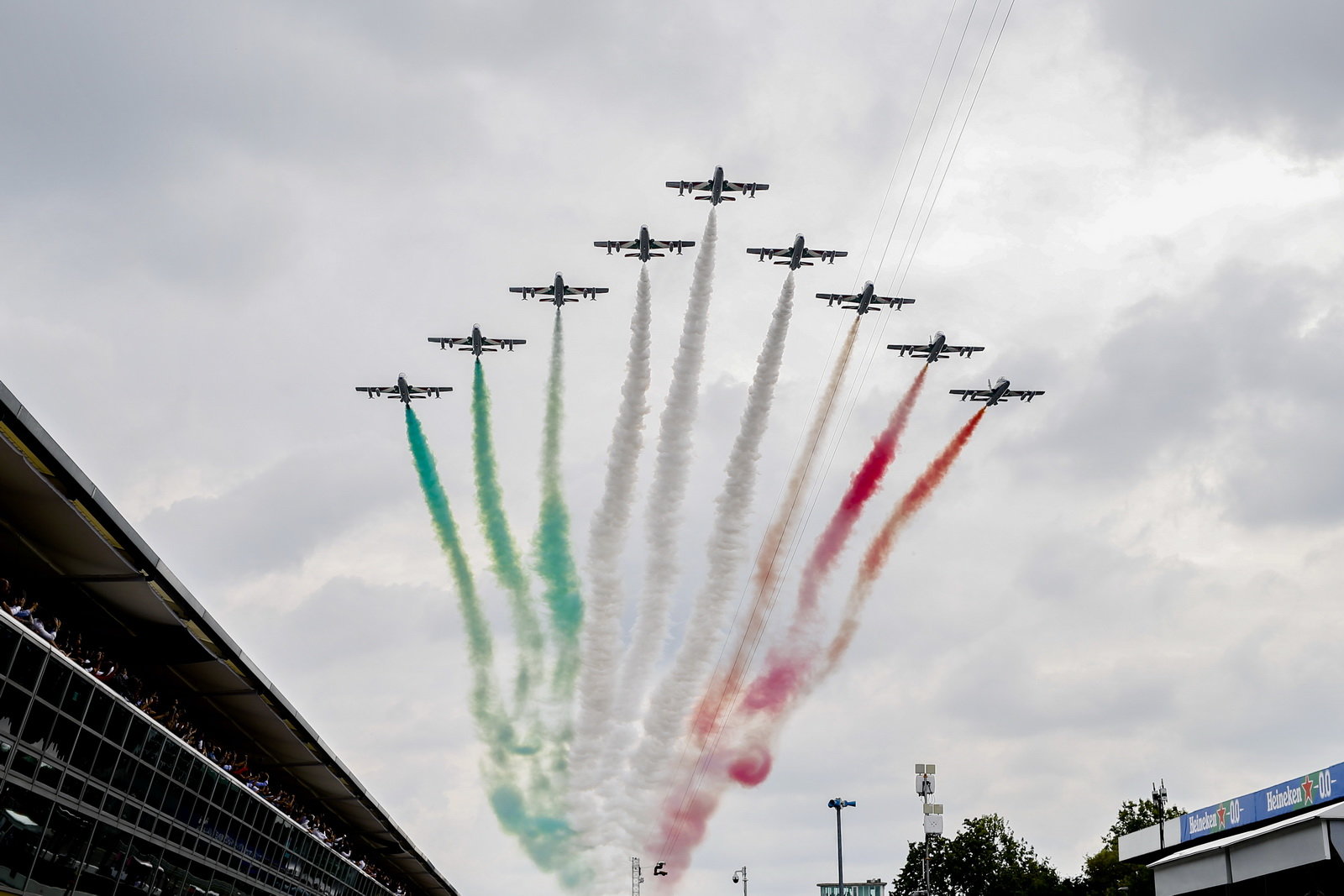 Formula 1: a Monza e Imola addio alle Frecce Tricolori 