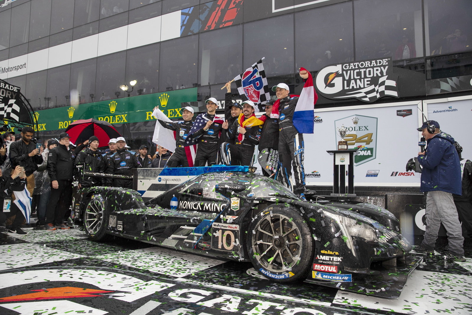 Alonso vince la 24 Ore di Daytona 2019 alVolante