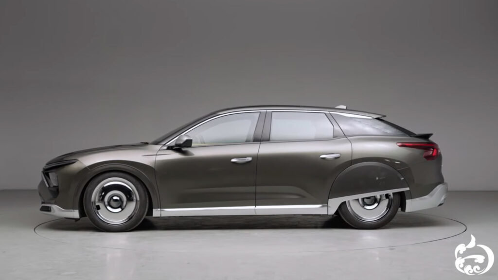 Foto - La Citroën C5 X che fa il verso alla CX - alVolante.it