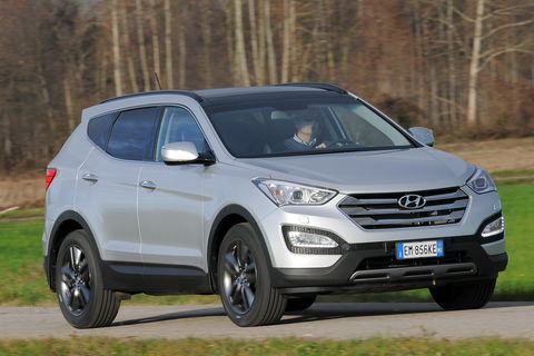 Prova Hyundai Santa Fe 2.2 CRDi Style 4WD Automatica