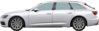 audi a6 avant lato