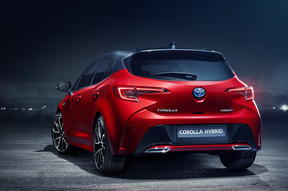 toyota corolla 2019 rear